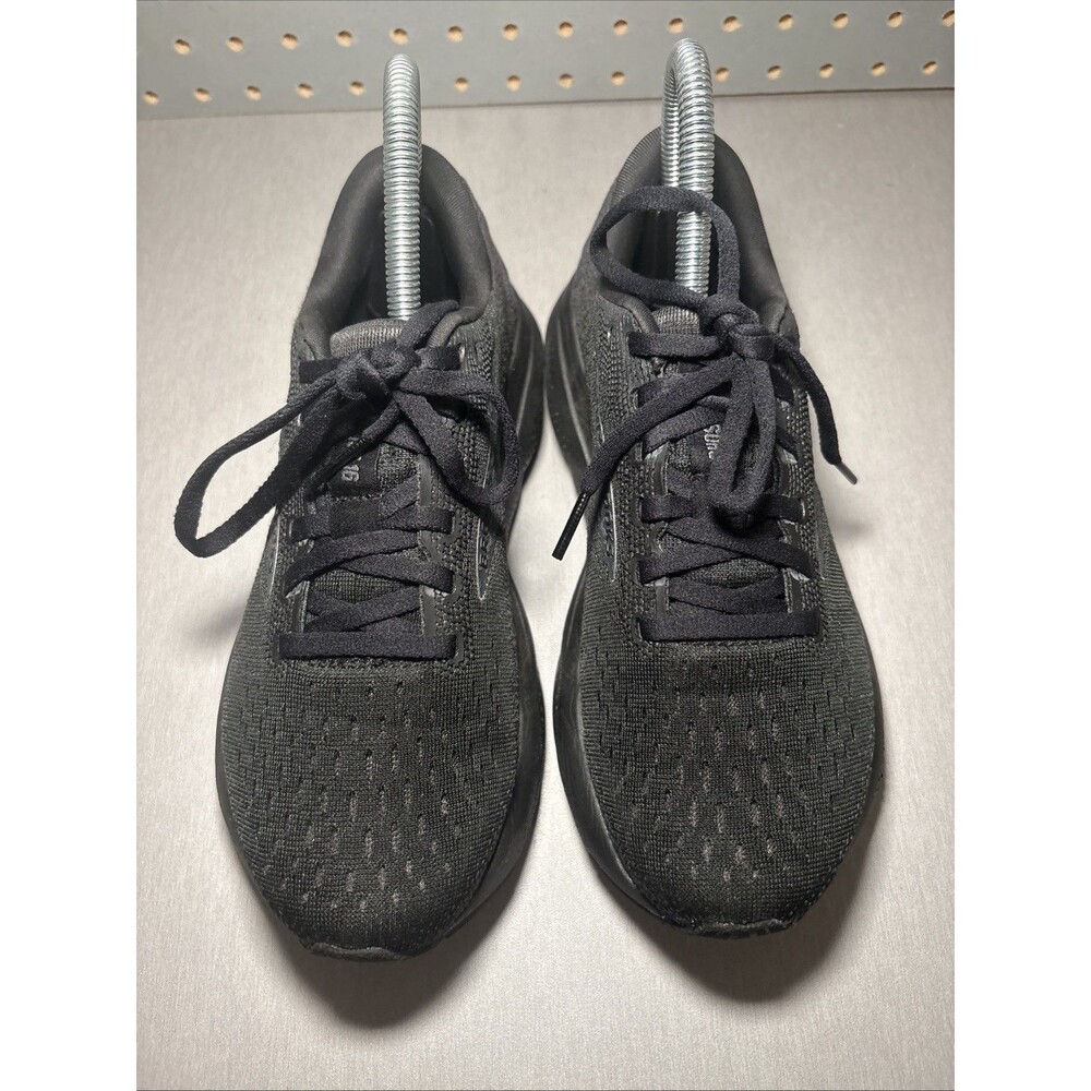 Brooks Ghost 16 Womens Size 6 Triple Black Running Shoes Sneakers 1204071B020 - Picture 5 of 14